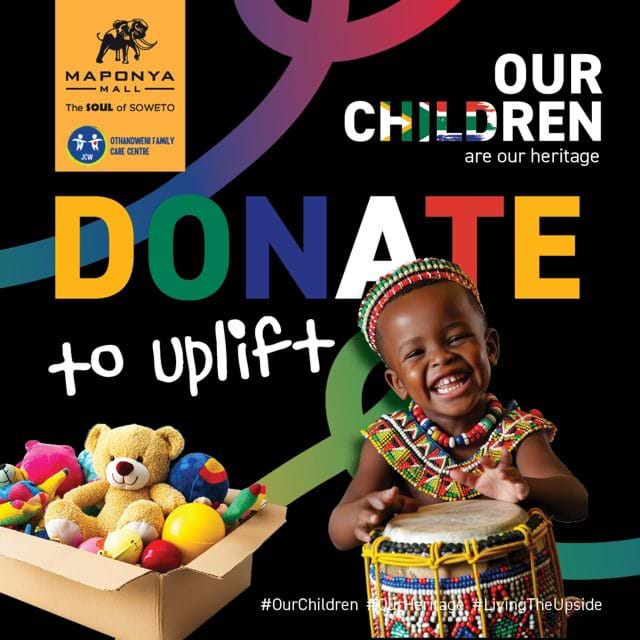 Maponya Mall Celebrates Heritage Month with a Call to Support Soweto’s Children