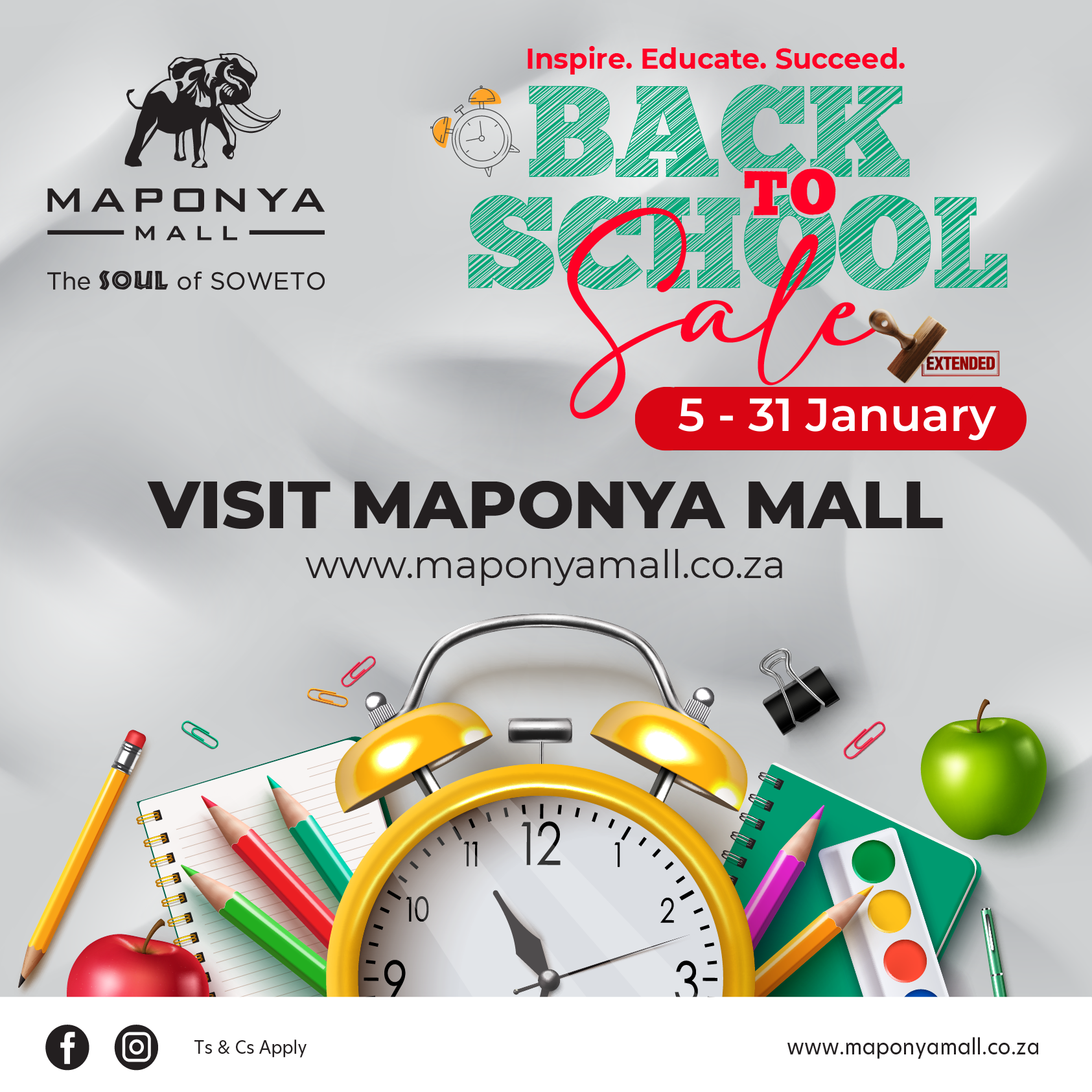 Back to School & work Deals at Maponya Mall